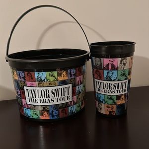 Taylor Swift ERAS Tour Movie Popcorn Bucket and Cup